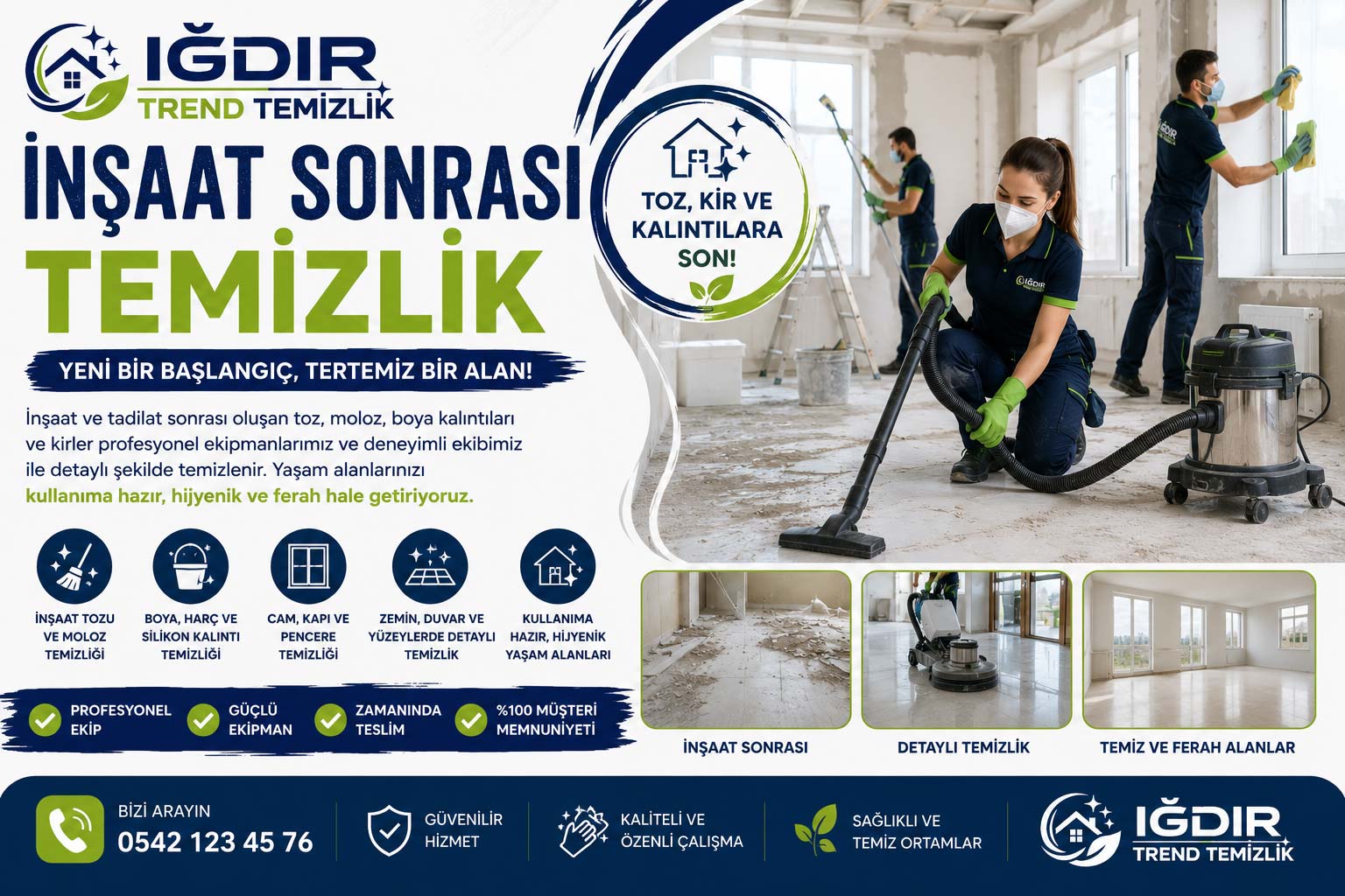 İnşaat Sonrası Temizlik