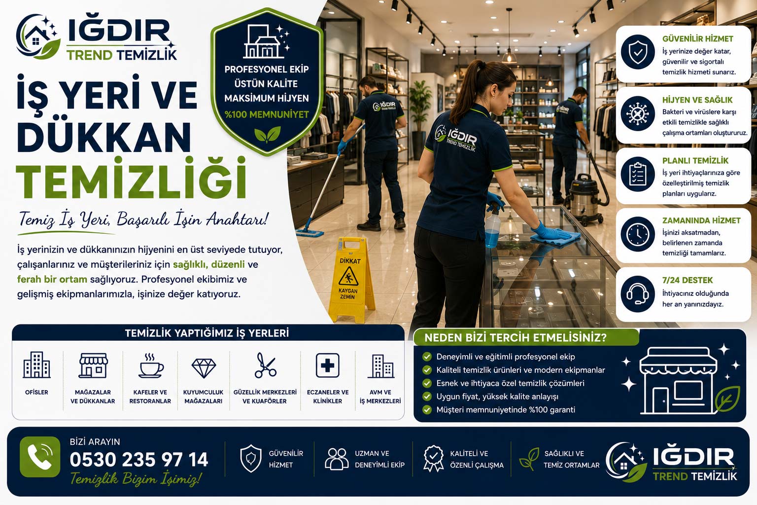 İş Yeri ve Dükkan Temizliği