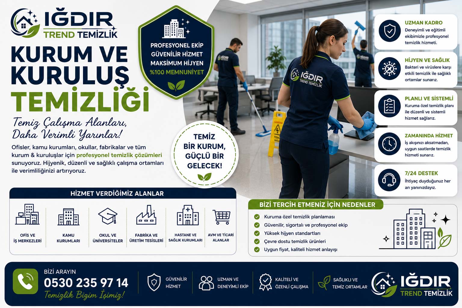 Kurum ve Kuruluş Temizliği