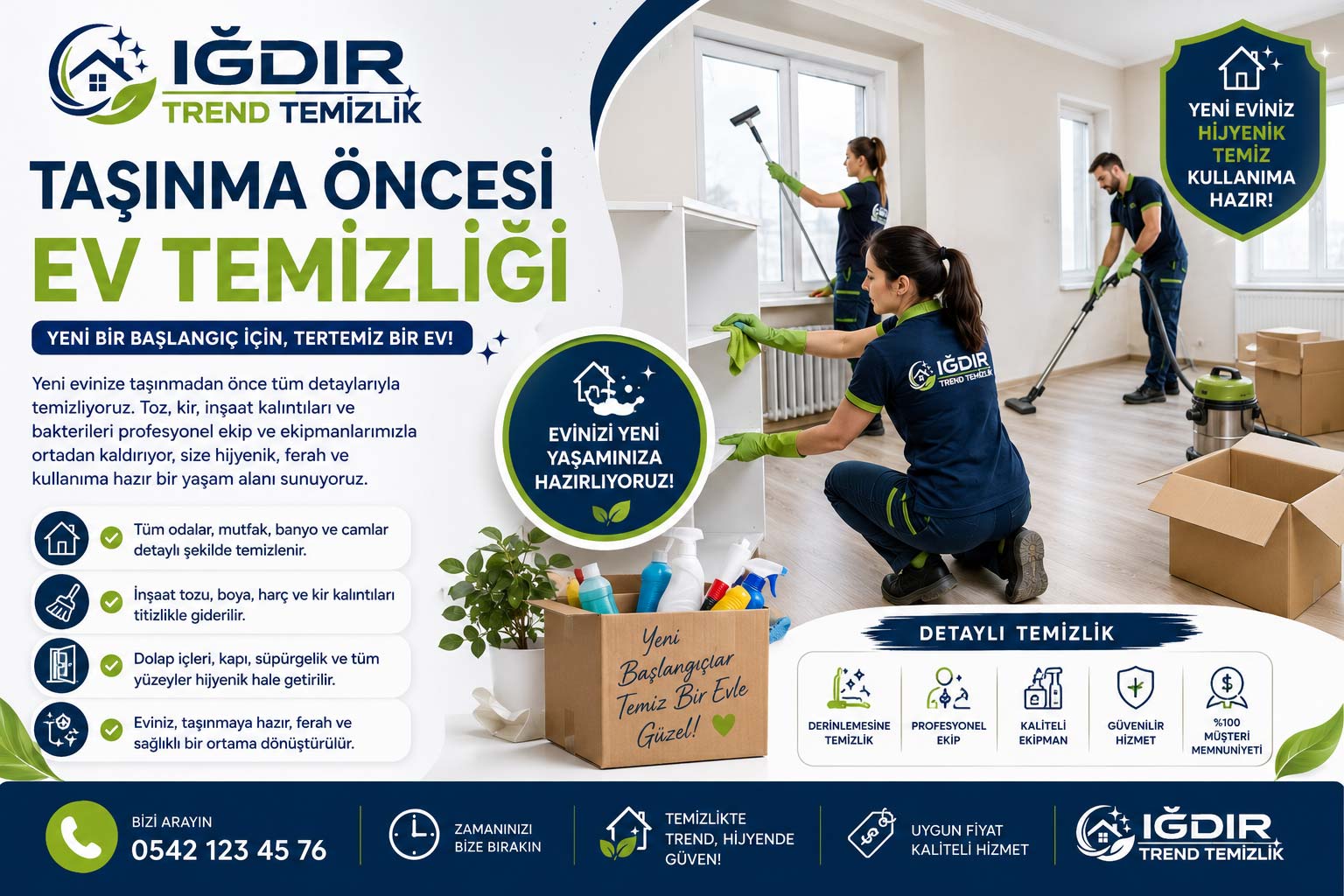 Taşınma Öncesi Ev Temizliği